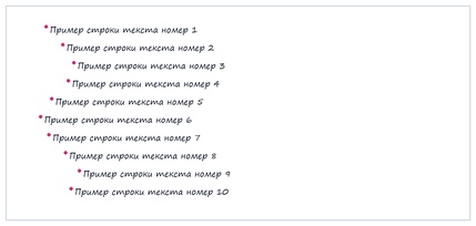 Общие признаки
