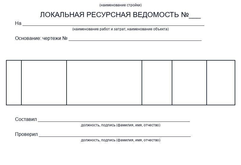 Составление локальных смет
