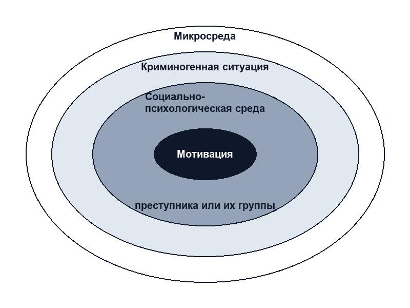 Виды причин и условий преступного поведения