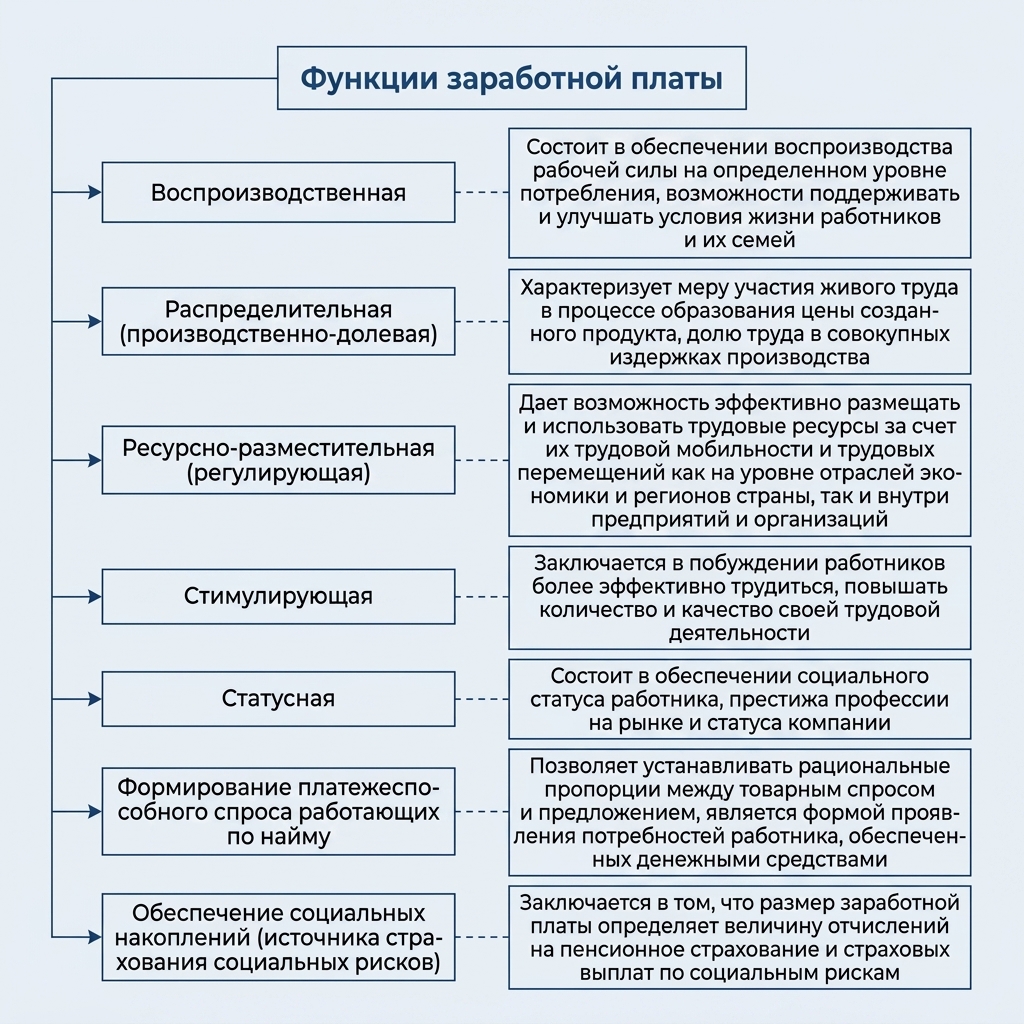 Заработная плата и её функции