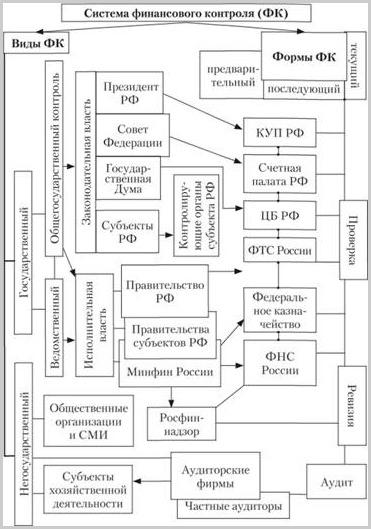 Структура и определение государственного финансового контроля